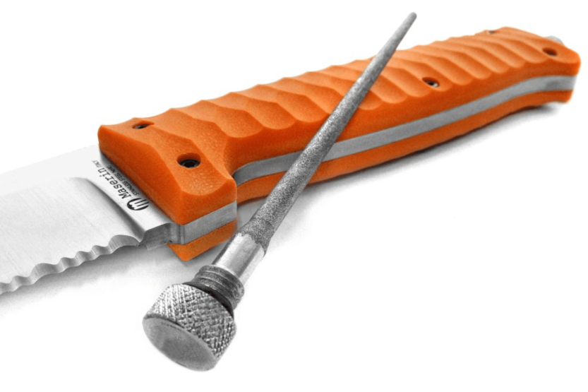 Maserin Croz 976.A mes 11cm lemmet oranje G10 handgreep + nylon schede