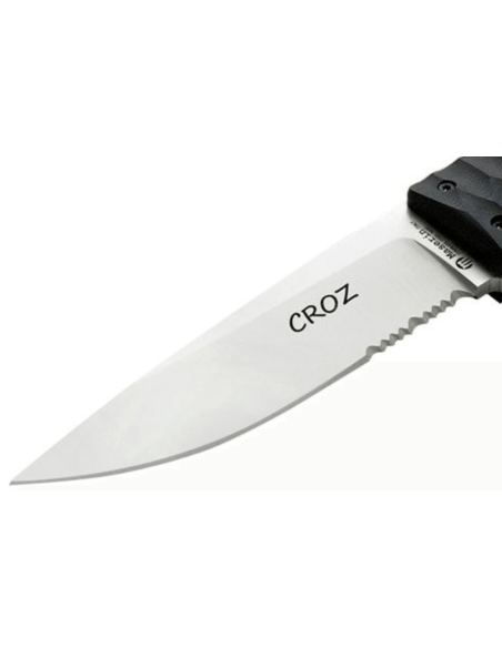 Maserin Croz 976.N kniv 11 cm blad svart G10-håndtak + nylonslire
