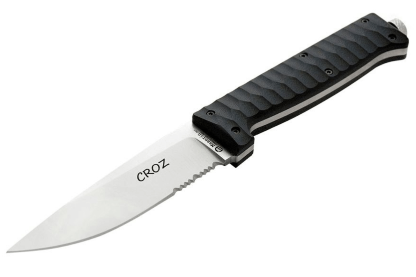Cuchillo Maserin Croz 976.N hoja 11cm mango G10 negro + funda nylon