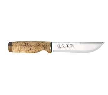 Marttiini Ranger 250 kniv 543015 16cm blad björk lockigt handtag + fodral