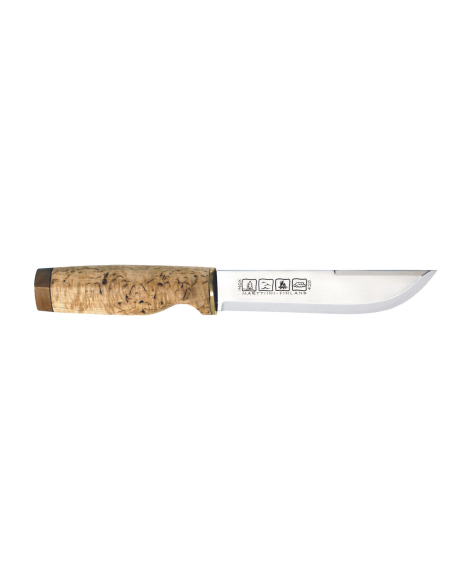 Navaja Marttiini Ranger 250 543015 16cm hoja abedul mango rizado + estuche