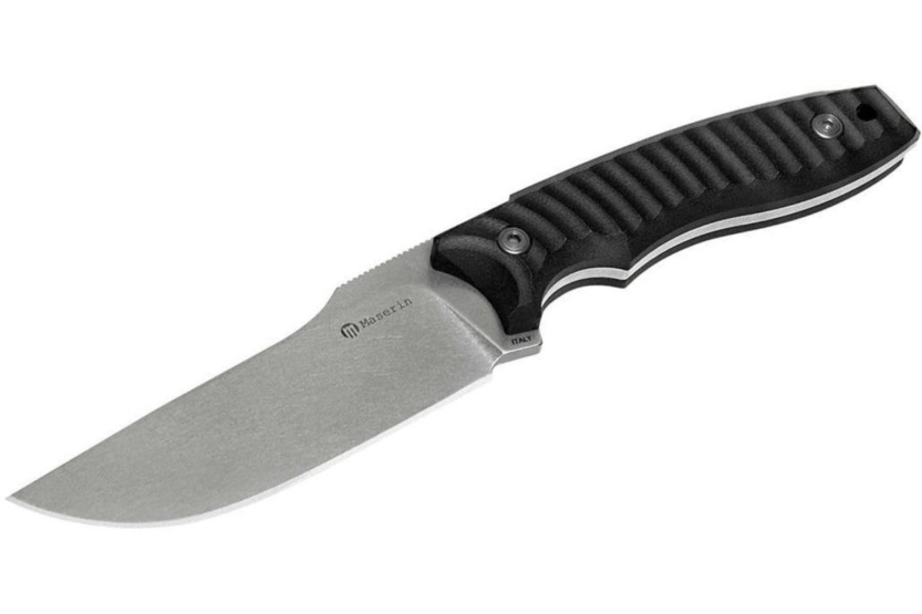 Cuchillo Maserin Leo 919.N 11.4cm hoja G10 escamas mango + funda kydex