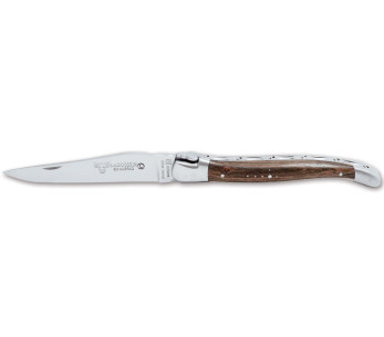 Navaja Laguiole en Aubrac, madera de pistacho, mango 12cm