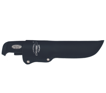 Marttiini Big Game Basic 184019 kniv 13 cm blad svart gummihåndtak + etui 2