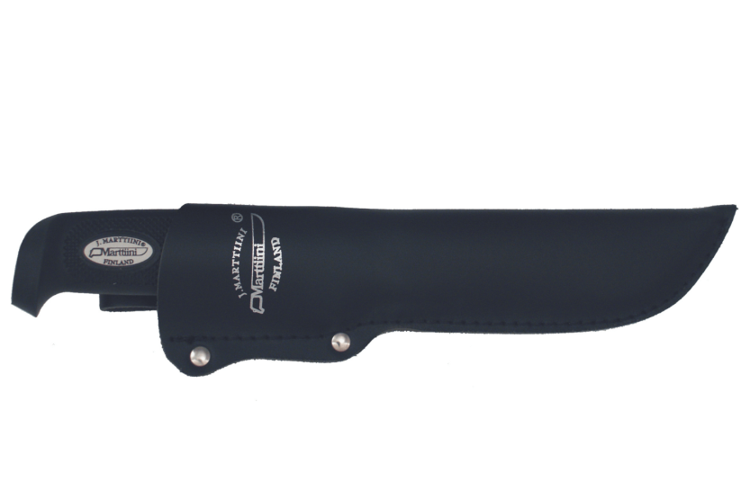 Marttiini Big Game Basic 184019 veitsi 13cm terä musta kumikahva + laukku
