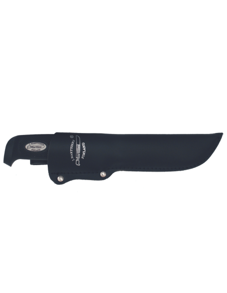 Marttiini Big Game Basic 184019 kniv 13cm blad svart gummihandtag + fodral