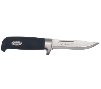 Marttiini Big Game Basic 184019 veitsi 13cm terä musta kumikahva + laukku