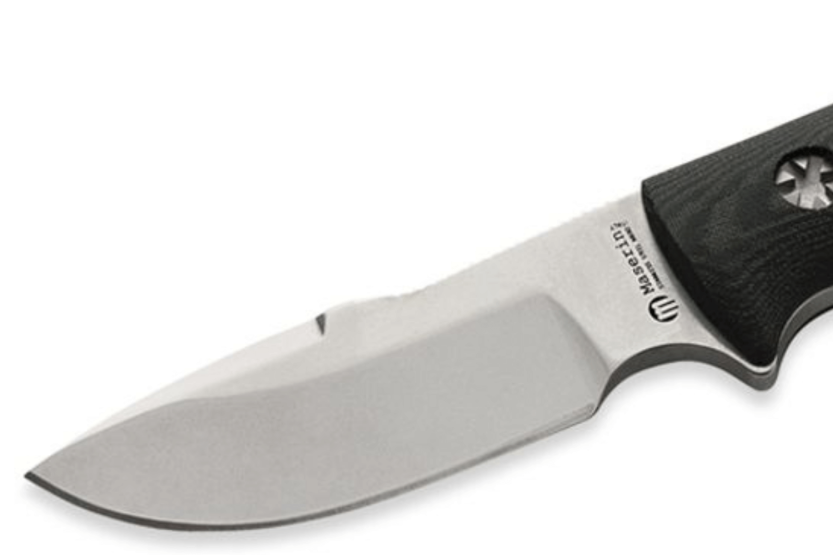 Faca Maserin 986.MC Lâmina 10cm cabo G10 preto + bainha