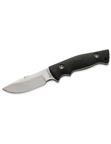 Maserin 986.MC knife 10cm blade black G10 handle + case