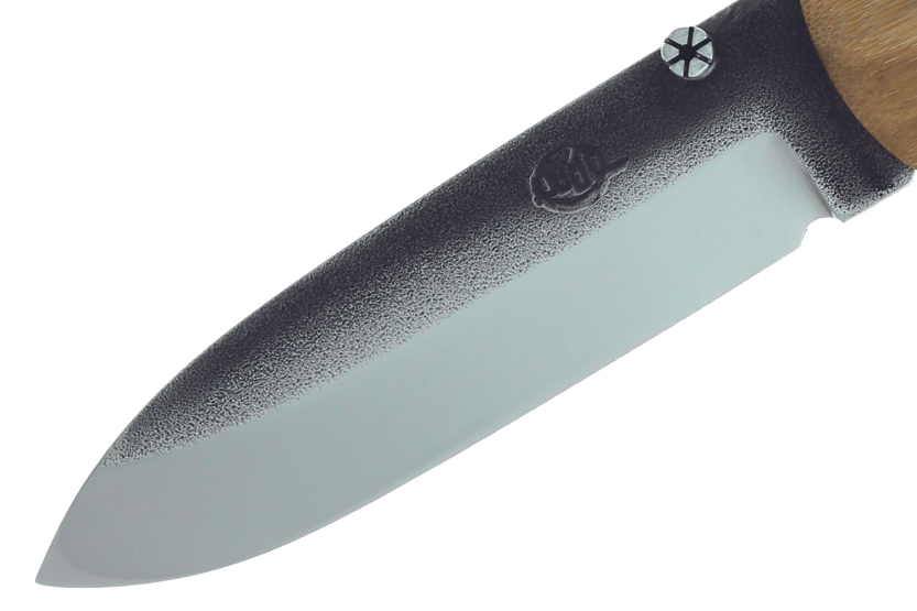Citadel Baltic 2 Knife 63121 11cm laminated bamboo blade with leather sheath