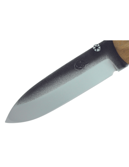 Citadel Baltic 2 Coltello 63121 Lama in bambù laminato da 11 cm con fodero in pelle
