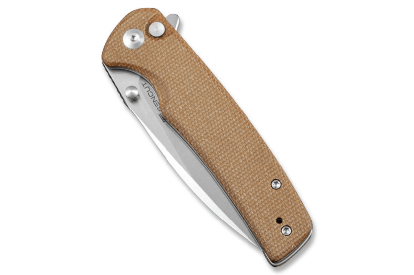 Sencut Sachse S210073 brun foldekniv med micarta-håndtag 11,2 cm