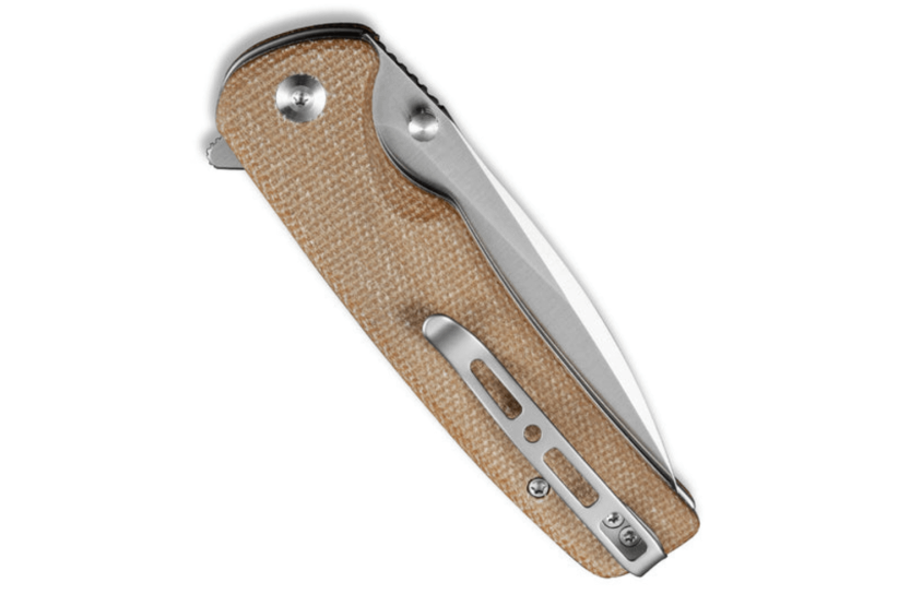 Sencut Sachse S210073 brun foldekniv med micarta-håndtag 11,2 cm