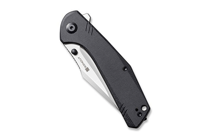 Sencut Actium SA02B vouwmes 11,5cm zwart G10 handvat