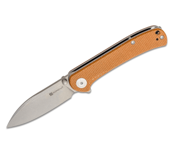 Faca dobrável Sencut Scepter SA03D Cabo de micarta castanho de 10 cm