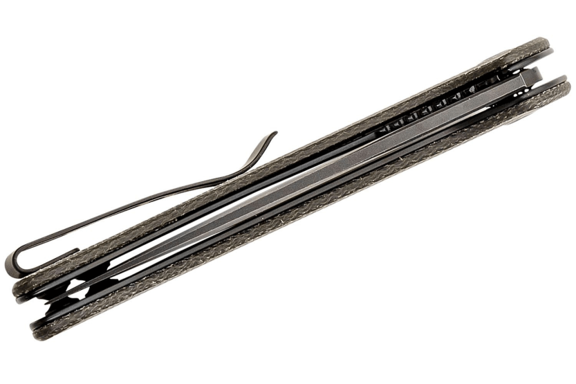 Sencut Honoris SA07B fällkniv mörkgrönt micarta handtag 11,2cm