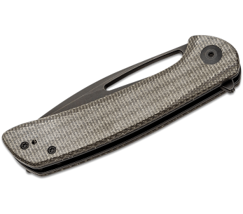 Sencut Honoris SA07B coltello pieghevole verde scuro manico in micarta 11,2 cm 2