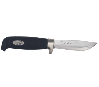 Marttiini Condor Skinner Basic 184014 kniv 11cm blad svart gummihandtag + fodral