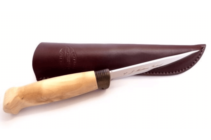 167014 Cuchillo de lujo Marttiini Condor 11cm hoja mango abedul + estuche