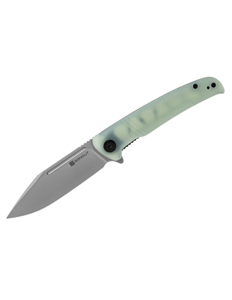 Sencut Brazoria SA12B taittoveitsi 11cm veden vihreä G10 kahva