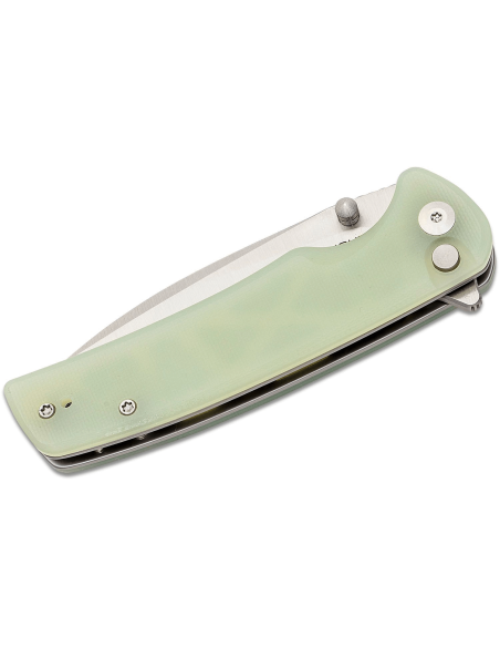 Faca dobrável Sencut Sachse S210074 Cabo G10 verde natural 11cm