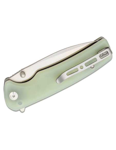 Sencut Sachse S210074 coltello pieghevole Manico in G10 verde naturale 11 cm