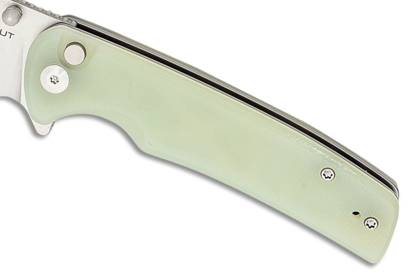 Faca dobrável Sencut Sachse S210074 Cabo G10 verde natural 11cm