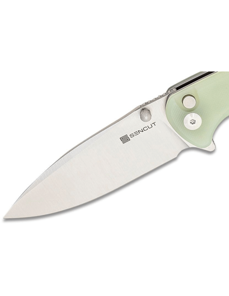 Sencut Sachse S210074 coltello pieghevole Manico in G10 verde naturale 11 cm