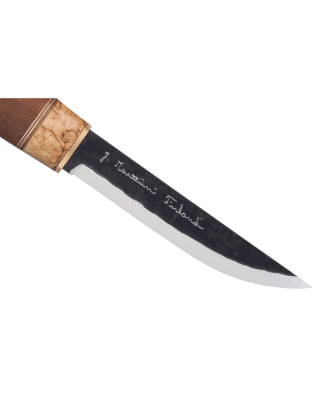 Marttiini Kierinki 126010 kniv 11 cm blad bjørkehåndtak + etui