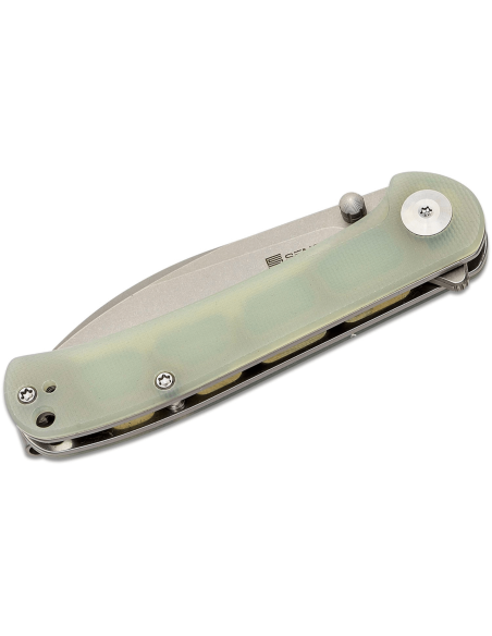 Sencut Scepter SA03C folding knife 10cm natural G10 handle