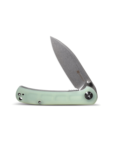 Sencut Scepter SA03C taittoveitsi 10cm luonnollinen G10 kahva