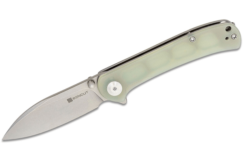 Sencut Scepter SA03C folding knife 10cm natural G10 handle