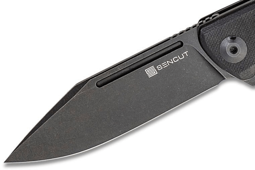 Sencut Brazoria SA12A taittoveitsi 11cm musta G10 kahva