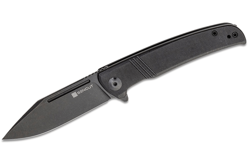 Sencut Brazoria SA12A navaja plegable 11cm mango G10 negro