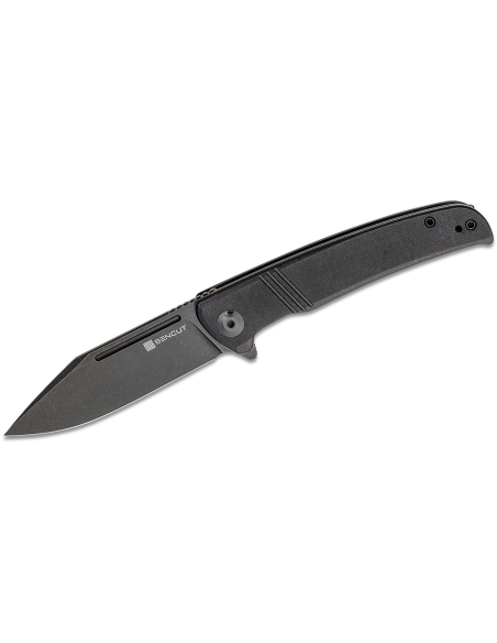 Sencut Brazoria SA12A folding knife 11cm black G10 handle