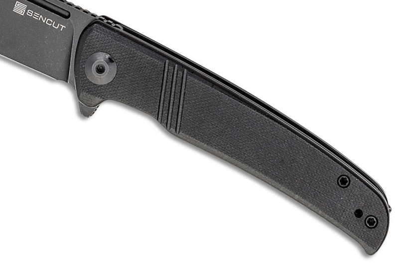 Sencut Brazoria SA12A vouwmes 11cm zwart G10 handvat