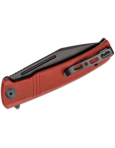 Sencut Brazoria SA12C folding knife 11cm burgundy G10 handle