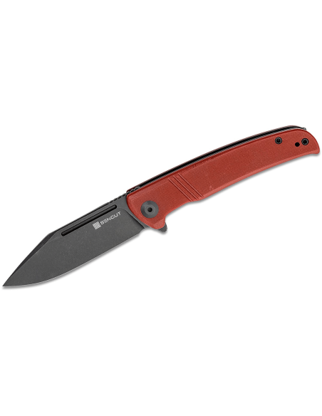 Sencut Brazoria SA12C folding knife 11cm burgundy G10 handle