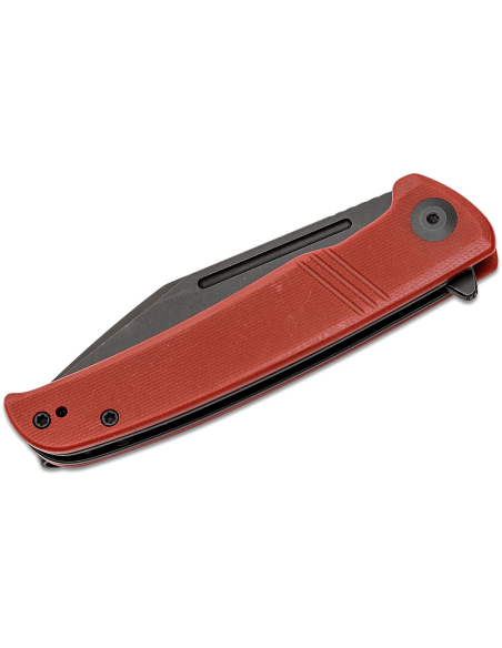 Sencut Brazoria SA12C folding knife 11cm burgundy G10 handle