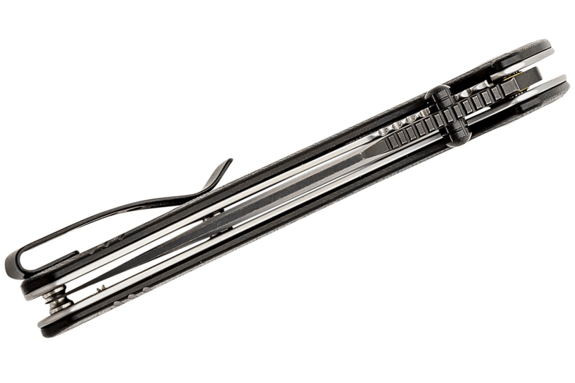 Sencut Actium SA02C navaja plegable 11.5cm mango G10 negro