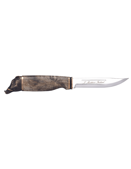 546013 Faca Marttiini Wild Boar 11cm lâmina de carbono cabo de bétula + estojo/caixa de oferta