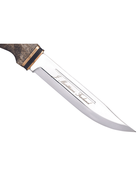 546013 Faca Marttiini Wild Boar 11cm lâmina de carbono cabo de bétula + estojo/caixa de oferta
