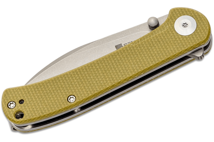 Sencut Scepter SA03E coltello pieghevole 10cm manico in micarta oliva