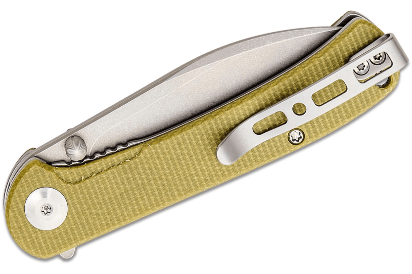 Sencut Scepter SA03E coltello pieghevole 10cm manico in micarta oliva