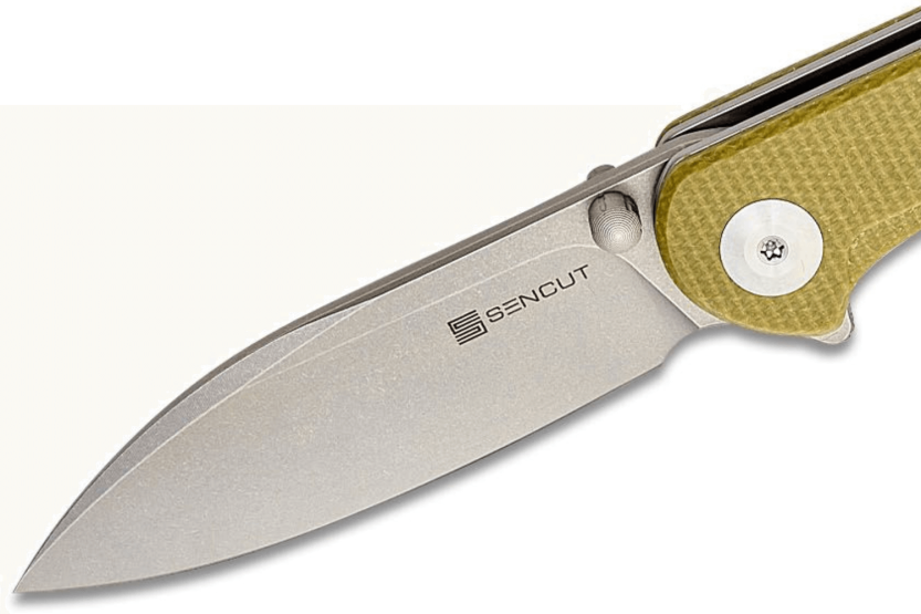 Faca dobrável Sencut Scepter SA03E 10cm cabo em micarta azeitona