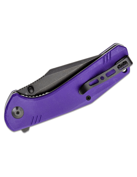 Sencut Actium SA02D coltello pieghevole 11,5 cm manico in G10 viola