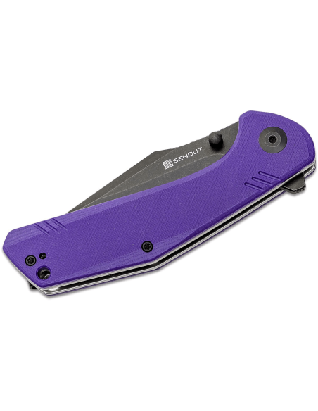 Sencut Actium SA02D navaja plegable 11.5cm mango G10 violeta