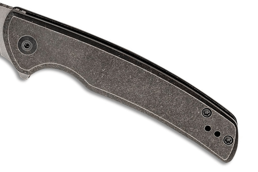 Sencut Tynan SA10A navaja plegable 10.7cm mango de acero inoxidable negro