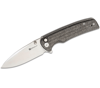 Sencut Sachse S210071 foldekniv sort micarta håndtag 11cm