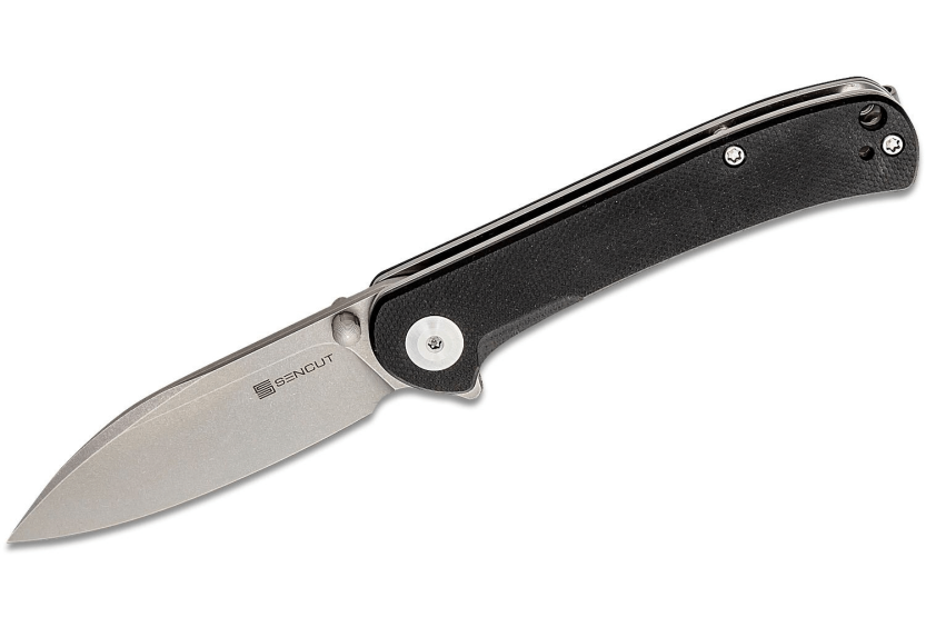 Sencut Scepter SA03B navaja plegable 10cm mango G10 negro